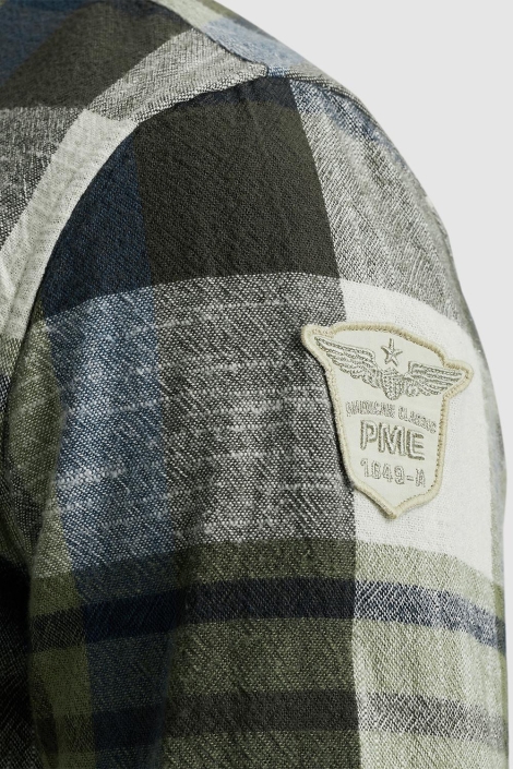 PME legend long sleeve shirt slub yarn dyed c